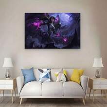 Framed Arcane Anime Poster Poster Jinx And Vi Poster Canvas Prints Battle Of The Two Cities Wall Art For Home Office Living Room Decorations - Framed - View 6