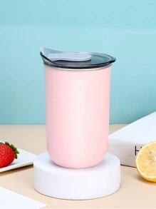 Customizable DIY Text/Graphics Stainless Steel Covered Insulated Tumbler, Personalized Straight-Sided Mug Suitable For Hot/Cold Drinks, For Men & Women, Valentine's Day Gift, Ornamental,Reusable,Multi-Functional,Easy To Clean,Stylish,Exquisite,High-Quality,Custom,Personalized,Unique,Ideal Gifts For Him,Ideal Gifts For Her,Her,Boyfriend,Girlfriend,Dad,Mom,Family,Friends,Son,Daughter,School Students,Workers,Kids,Office,Tea Room,School,Home