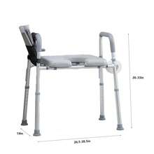 Asiento elevado de inodoro con reposabrazos acolchado, elevador de asiento de inodoro de altura ajustable, asiento de inodoro elevado de 300 libras para personas mayores y discapacitadas, vuelta al colegio