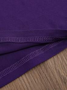 Spring/Summer Ladies Short Sleeve T-Shirt, Regular Ladies Apparel Smile Letter Printed Standard Size Short Sleeve T-Shirt, Ladies Round Neck Comfortable Casual Sports Short Sleeve T-Shirt, Ladies Dark Purple Top, Spring Clothing, Summer Top, Holiday Gift