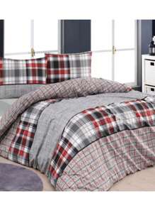 Bedspreads Bedding Set (1 Bedding Set And 2 Bedding), 200x200 Cm, Comfortable, Breathable, Ideal For Bedrooms - Red - View 2