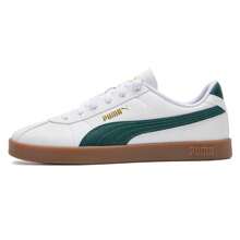 Puma Club II SL 纹理皮革轻便耐穿低帮休闲运动鞋，适合日常、旅行和休闲穿着，397445-08