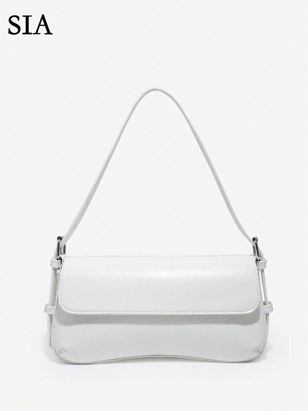 1pc Fashionable Vintage Angola Red Polka Dot Faux Oily Leathery Faux Leather Leopard/Snake Skin Suede Flap Adjustable Strap Shoulder Messenger Bag, Suitable For Dates, Outings, Parties