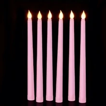 Set de 3 velas de pilar sin llama, velas a pilas para decoraciones románticas, velas electrónicas LED sin humo - Adecuadas para el hogar, fiestas y bodas - Set de 3 piezas, decoración del hogar, regalo, velas LED, luces de velas falsas, regalos de cumpleaños, graduación, decoraciones navideñas, decoración de habitaciones, regalos de Navidad