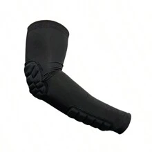 2 Stücke Dicke Ellbogenbandagen für Erwachsene, hergestellt aus Viskosefaser zum Schutz des Unterarms, Kompressionsärmelbandagen-Design mit rutschfester Funktion, Knie- und Ellbogenschutz taktisches Kriechen Knieprotektor für Männer Training, stoßfest und sturzfest dicke Kniepolster