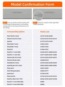 Ayotu 1 pieza Funda protectora personalizada para iPad con diseño de nombre y texto, funda personalizada compatible con iPad de 10.ª generación, iPad Pro 11 pulgadas (M4)-2024, Galaxy Tab S7/S8 de 11 pulgadas, con ranura para lápiz, función de suspensión/activación, gran regalo para niños, familia, mascotas, cumpleaños, aniversario, Año Nuevo, vuelta al colegio - Multicolor - Ver 10