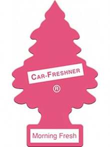LITTLE TREES Car Air Freshener| Hanging Paper Tree For Home Or Car| Morning Fresh| Pack Of 3 - Kỉ niệm! - Xem 2