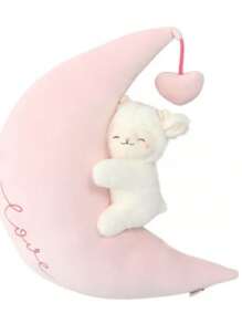 Corderito Tulipan Cordero de Peluche Felpa - Rosa vieja - Ver 3