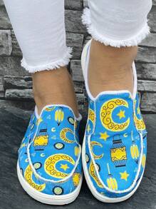 Sandalias exteriores deslizantes para mujer, nuevos zapatos casuales planos de moda de primavera, cómodos zapatos deportivos ligeros de puntera redonda simple y poco profunda