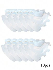 10 件心形指甲圆盘美甲展示卡手工指甲摄影道具纸板按压式指甲沙龙配件美甲技术道具指甲自拍展示板适合美甲师 - 彩色 - 查看 7