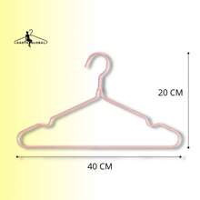 Perchas antideslizantes para ropa, engrosadas con ranura para el hombro, Estante Multiusos Para Secar Ropa, Ideal para Tus prendas, Cubierto Completo - Blanco - Ver 5