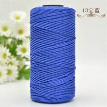 2 Pcs 1.5mm X 240 Yards Nylon Mesh Cord, 2 Pieces Set, Versatile Crafting Yarn Suitable For Knitting, Crochet, Hats, Bags, Wallets, Shoes, Plant Hangers, 100% Nylon, Multi-Color Options