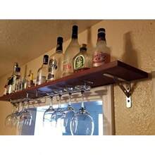 Shelf Bracket 12", Stainless Steel Heavy Duty L Shaped Brackets Wall Mounted Floating Table Support With Hanging Holes Corner Brace 4mm Right Angle Joint Brackets, 2pcs, Max Load 400lbs