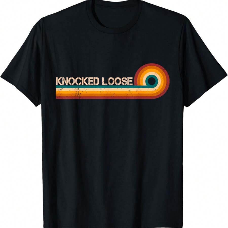 Knocked Loose Retro Stripes Musician Vintage T-Shirt