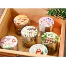 1 Roll Of 4CM Wide * 2M Long Two Styles Of Stickers Forest Animal Flower Garden Fence Mushroom Handbook Tape Stickers Aesthetic Stickers For Scrapbook Journaling Water Bottles Laptop, Scrapbooking Supplies Kit, Waterproof Vinyl Bullet Junk Journal Stickers For Adults Back To School