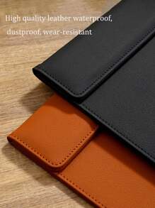 1pc Customized PU Leather Conference Folder, A4 File Folder, Business Writing Clipboard, Leather Writing Board, Magnetic Clipboard, Note And Receipt Holder, Suitable For Business Hotels, Schools, Offices, Companies, Personalized Creative Gift,Back To School,School Supplies - Multicolor - View 4