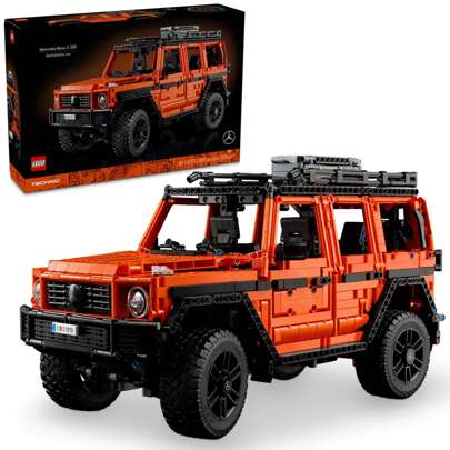 LEGO Technic Mercedes-Benz G 500 PROFESSIONAL Line Car Building Set, G-Wagon Model Car Gift For Adults, 4X4 And Off-Road Vehicle, Mercedes-Benz Collectibles And Merchandise, 42177,Christmas Gift