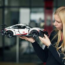 LEGO Technic 保时捷 911 RSR 赛车模型积木 42096，独家收藏套装，儿童礼物，男孩和女孩，圣诞节礼物冬季礼物感恩节礼物彩色积木 - 1色 - 查看 6