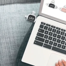 NetHong Multi-Port 4 In1 Universal SD TF Card Readers USB C SD TF Memory Card Readers~UK - Black - View 8