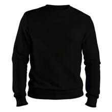 Kit 2 Moletom Masculino Liso Gola Careca Blusa De Frio Unissex Algodão