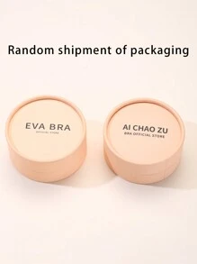 6 硅胶胸垫，防滑点隐形胸垫，适用于婚礼无肩带晚礼服，可清洗和重复使用 - 杏色 - 查看 5