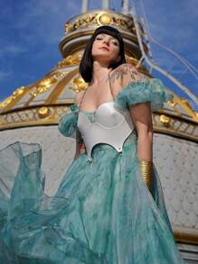 PU Leather Crop Top, White Bandeau Bra, Women's PU Leather Crop Top, PU Leather Crop Top - White - View 4