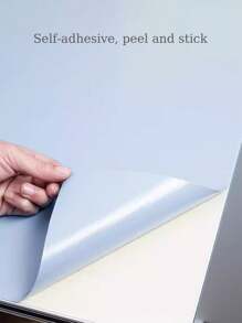 1 Roll Of Matte Multi-Color Tear-Off And Pastable Dormitory Wallpaper, Thick Waterproof Self-Adhesive Wallpaper, Suitable For Kitchen Countertops, Cabinets, Wall Decoration - Multicolor - View 7