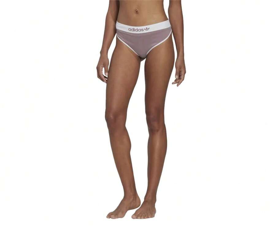 Adidas Originals Smart And Novel Womens Underwear - 淡紫色 - 查看 1