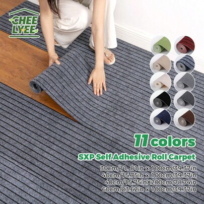 4mm Thick SXP Self-Adhesive Carpet, DIY Trimmable, Self-Stick For Home, Commercial, Office, Bathroom, Doormat, Stair Treads, Pet Mat, Scratching Pad, Stickers, Wall Decal, Vinyl Decal For Home Decorations, Spring Decoration Items Refresh Your Home, Rama Decoration Stickers Gifts Birthday Graduation Room Decor Wall Decor Bathroom Decor Bedroom Decor Room Decoration Stuff Living Room Decor House Decor Home Decor Living Room Wall Paper Wallpapers Floor Tiles Flooring Floor Tiles Self Adhesive Floor Tiles Peel Stick Floor Kitchen