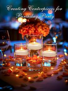 12pcs Luxury Large Size Waterproof Flameless Floating Candle Lights, Battery Included, Create Romantic Atmosphere For Wedding, Party, Restaurant, Pool, Spa - Multicolor - View 8