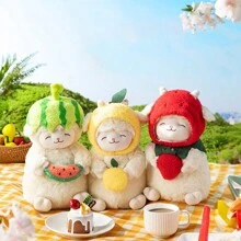 Miniso Sheep Baa Series - Adorable Fruit-Themed Standing Plush Lambs(1 PC)