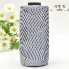 2 Pcs 1.5mm X 240 Yards Nylon Mesh Cord, 2 Pieces Set, Versatile Crafting Yarn Suitable For Knitting, Crochet, Hats, Bags, Wallets, Shoes, Plant Hangers, 100% Nylon, Multi-Color Options