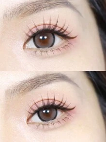 120pcs Natural-Looking Short Stem Transparent Fan-End False Eyelashes, Large Capacity For Beginners, Self-Adhesive Cluster Lashes