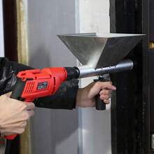 Electric Mortar Grouting Machine Cement Caulking Gun For Brick Walls Pointing UK - 銀色 - 查看 2