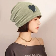 Gorro Folgado Feminino, Estilo Casual para Ambientes com Ar-Condicionado, Gravidez, Visual Relaxado e na Moda, Primavera/Verão - multicolorido - Visão 2