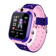 SIMSONLAB Miglior regalo 2025, Smartwatch per bambini, Localizzazione, Comunicazione telefonica, Fotocamera frontale, Registrazione album, Notifica chiamata, Trova dispositivo, Cinturino comodo, Colori vivaci, Trova cellulare