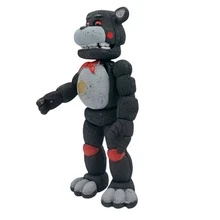 Figura Five Nights At Freddy's Lefty Freddy Articulado Luz - Negro - Ver 4
