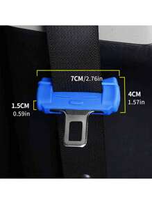 Car Seat Belt Buckle Clip Protective Cover,Car Seat Belt Lock Cover Anti-Scratch Silicon Auto Belt Clip Buckle Protector Car Interior Accessories