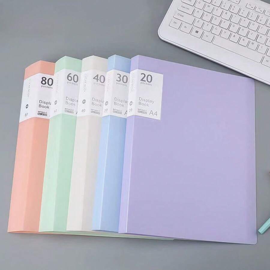 30 pagina's A4 transparante map met meerdere lagen, documentenorganizer ...