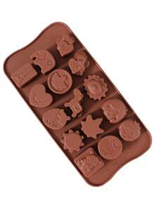 1 pièce Moule à chocolat, Moule à chocolat DIY, Différents modèles de moules à chocolat, Moules à chocolat en forme de cuillère, Moules à chocolat gaufré, Moules à chocolat carrés, Moules à chocolat avec motif de dessin animé, Moules à pudding, Moules à bonbons
