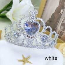 1pc Cartoon Princess Crown Hair Accessory Headband - Multicolor - View 1