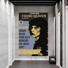 Framed Conan Gray Found HeavenPoster Poster Decoration Wall Art Poster Corridor Decoration Wall   Poster Canvas Art Art Art Canvas Painter House - Framed - View 5