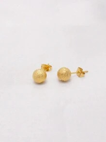 Boucles d'oreilles dorées plaquées or de Dubaï, petits anneaux, bijoux, boucles d'oreilles, piercings, cadeaux de mariage africains pour femmes