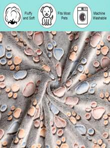 Paquete de 3 mantas para mascotas, paquete de 1 cama para perros y gatos, adecuado para todas las estaciones, apto para mascotas pequeñas, medianas y grandes, alfombrilla para gatos