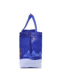 可爱卡通派对厚无纺布手提袋，适用于零售店、精品店、超市 - 彩色 - 查看 10