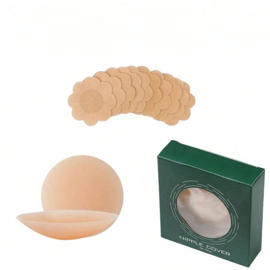 Double-Sided Adhesive Breast Patches