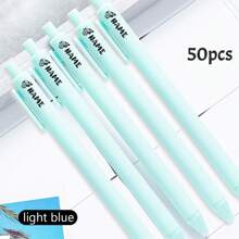 LICVIC 1/2/5/10/20支装定制刻字彩色圆珠笔，个性化儿童姓名圆珠笔，定制中性笔，教师用笔，现代可爱，适合生日礼物、教师节礼物、毕业礼物、返校用品、日常上学、办公用品，送给男士/女士、孩子、朋友、学生、员工、老师、同事的创意礼物，书写舒适，多功能，圣诞礼物 - 風格A - 查看 39