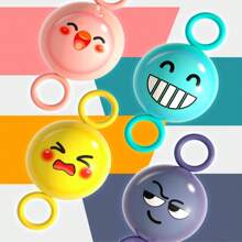 LED Light-Up Spinning Pull-String Ball Toy, Cute Candy Shape, DIY Rotating Flying Ball, Nostalgic Toy, Stress Relief Toy, Suitable As Gift For Children