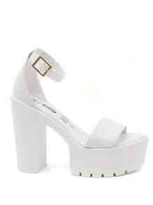 Greco Designs Heels Platforms Sandals Sneakers Fashion For Women - 白色 - 查看 1