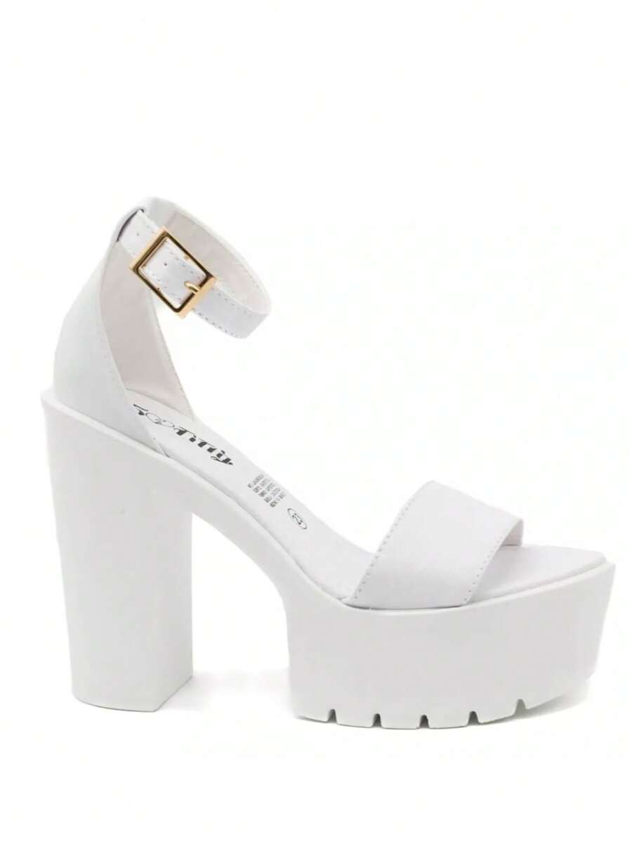 Greco Designs Heels Platforms Sandals Sneakers Fashion For Women - 白色 - 查看 1